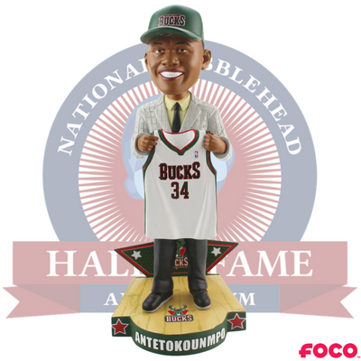 Giannis Antetokounmpo Draft Day Bobblehead White Jersey