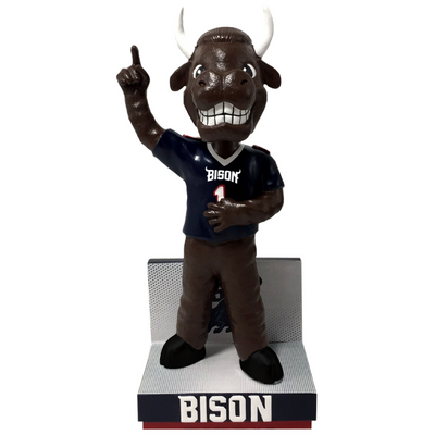 2001 Buster T. Bison Bobblehead. Mascot Of The Buffalo Bisons Baseball Team