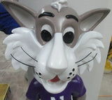 3 Foot Northwestern Wildcats Willie the Wildcat Bobblehead - National Bobblehead HOF Store