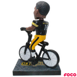 JuJu Smith-Schuster Pittsburgh Steelers Bike Bobblehead