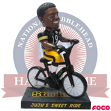 JuJu Smith-Schuster Pittsburgh Steelers Bike Bobblehead
