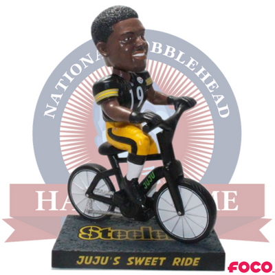 JuJu Smith Schuster Pittsburgh Steelers Bike Bobblehead National