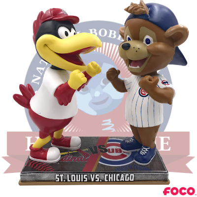 Chicago Cubs vs. St. Louis Cardinals Rivalry Bobblehead – National