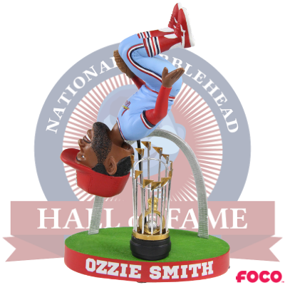 Ozzie Smith St. Louis Cardinals Riding Arch (version 2) Bobblehead MLB
