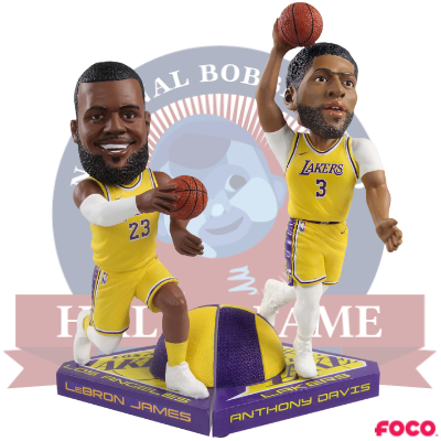 Los Angeles Lakers Dynamic Duo Bobbleheads – National Bobblehead