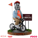 San Francisco Giants - Lou Seal - Mascot on Bike