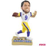 Los Angeles Rams Super Bowl LVI 56 Champions Bobbleheads