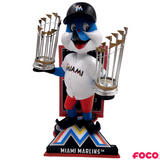 Miami Marlins - Billy the Marlin MLB World Series Champions Mascot Bobbleheads