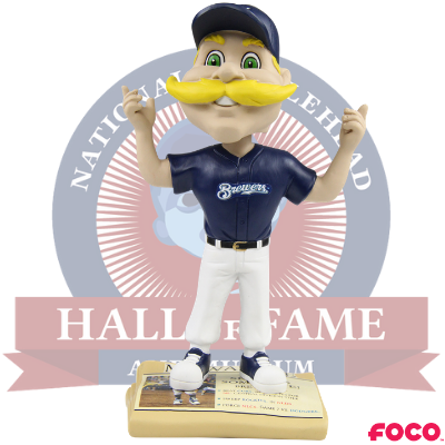 Bernie Brewer Milwaukee Brewers 2023 All-Star Bobbles on Parade Mascot Bobblehead Officially Licensed by MLB