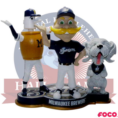 Racing Sausage Milwaukee Brewers Limited Edition 3 Foot Bobblehead