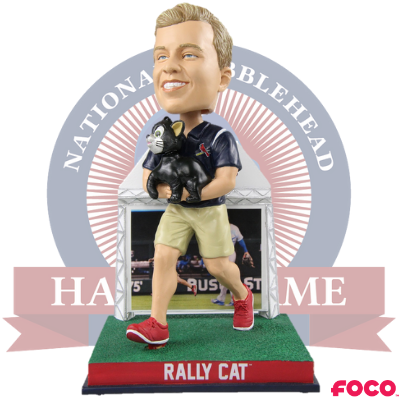St. Louis Cardinals Lucas Hackmann Rally Cat Bobblehead – National