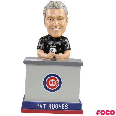 Pat Hughes Chicago Cubs 2016 World Series Talking Bobblehead – National  Bobblehead HOF Store