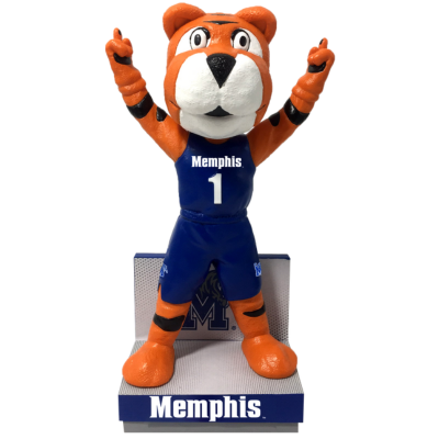 Pouncer the Tiger Memphis Tigers Mascot Bobbleheads – National