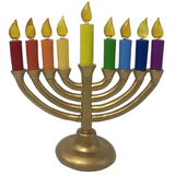 Hanukkah Menorah and Dreidel Bobbles