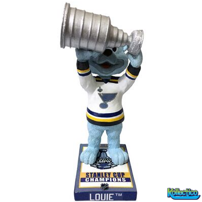 LOUIE St. Louis Blues Mascot 2023 Bobblehead NHL Hero Series Limited  Edition New