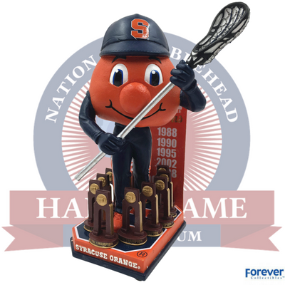 Syracuse Orange NCAA Men's Lacrosse National Champions Bobblehead - National Bobblehead HOF Store