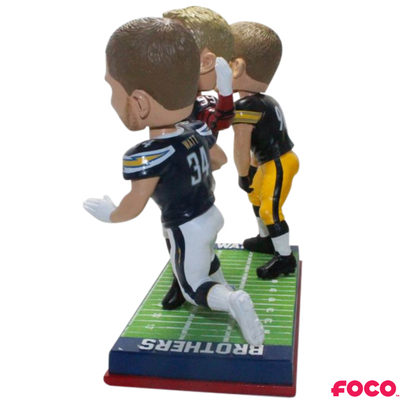 Watt Brothers NFL Triple Bobblehead – National Bobblehead HOF Store