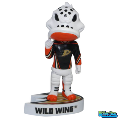 Anaheim Ducks Wild Wing 10 Mascot Plush Figure (Orange)