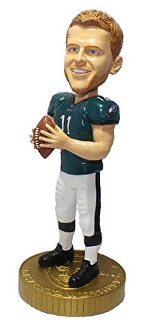 Carson Wentz Philadelphia Eagles In Wentz We Trust Bobblehead