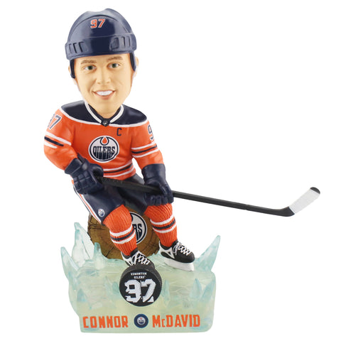 Connor McDavid Edmonton Oilers Tundra Series Bobblehead NHL