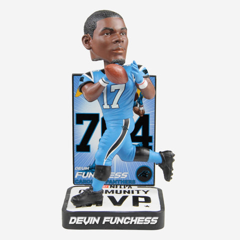 Devin Funchess Carolina Panthers Community MVP Award Bobblehead NFL