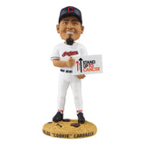 Carlos Carrasco Cleveland Indians Cookie Base Stand Up To Cancer MLB Bobblehead