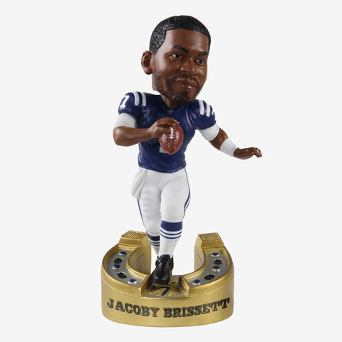 Jacoby Brissett Indianapolis Colts Golden Horseshoe Bobblehead NFL