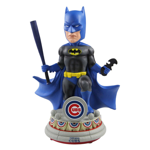Batman Chicago Cubs Batman DC x MLB Special Edition MLB Bobblehead