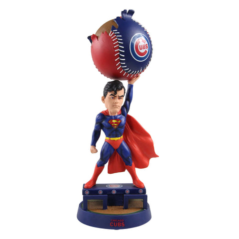 Superman Chicago Cubs Dc X MLB Special Edition MLB Bobblehead