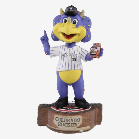 Dinger Colorado Rockies Opening Day Take Me Out to Ballgame Singing Bobblehead