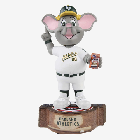 Stomper Oakland Athletics Opening Day Take Me Out to Ballgame MLB Bobblehead