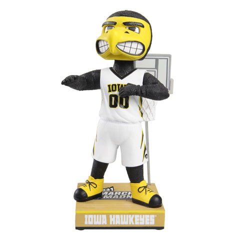 Herky The Hawk Iowa Hawkeyes March Madness NCAA College Bobblehead