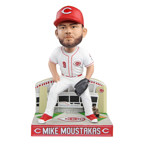 Mike Moustakas Cincinnati Reds Thematic MLB Bobblehead