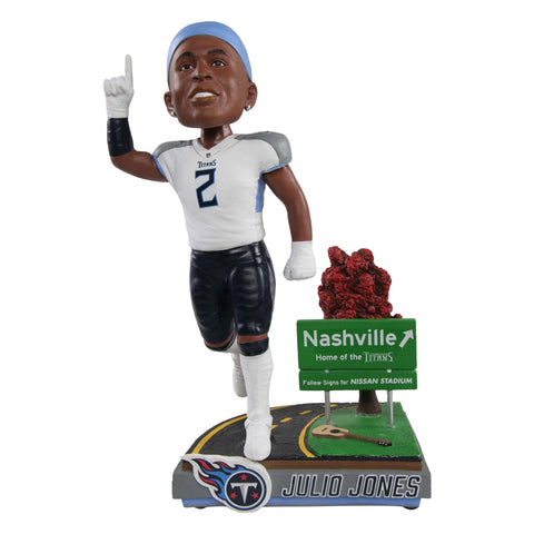 Julio Jones Tennessee Titans Next Stop NFL Football Bobblehead