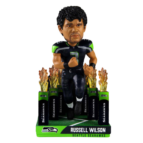 Russell Wilson Seattle Seahawks Pregame Tunnel Entrance Bobblehead NFL