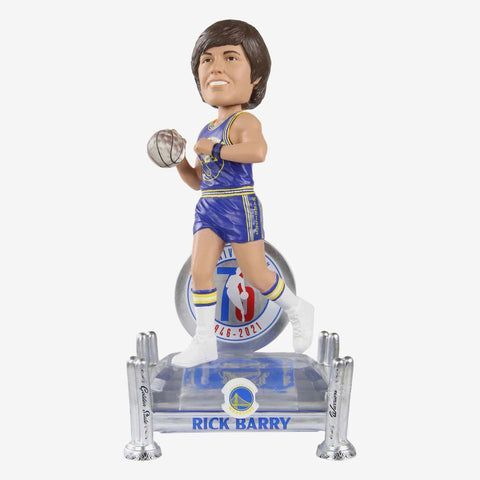 Rick Barry Golden State Warriors 75th Anniversary Bobblehead NBA