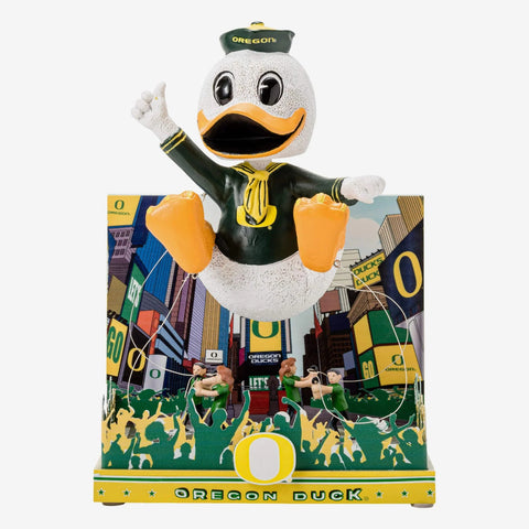 The Oregon Duck Oregon Ducks Thanksgiving Mascot NCAA College Bobblehead