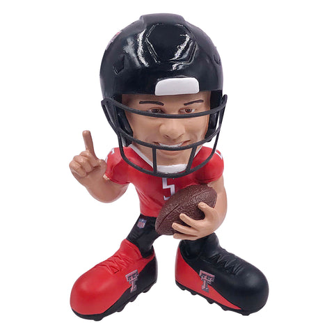 Patrick Mahomes Texas Tech Red Raiders Showstomperz 4.5 Inch College Bobblehead