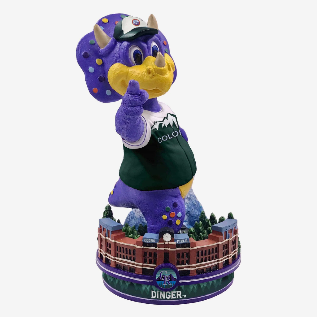 Dinger Colorado Rockies 2022 City Connect MLB Bobblehead – National ...