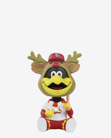 Fredbird St. Louis Cardinals Christmas Bobble Bro MLB Bobblehead