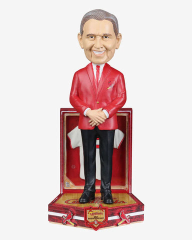 Red Schoendienst St. Louis Cardinals 2022 Red Jacket MLB Baseball Bobblehead