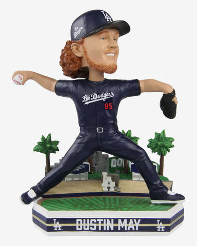 Dustin May Los Angeles Dodgers 2022 City Connect MLB Baseball Bobblehead