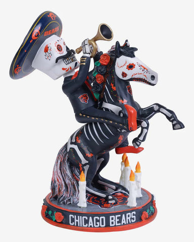 Chicago Bears Calavera Bobblehead NFL