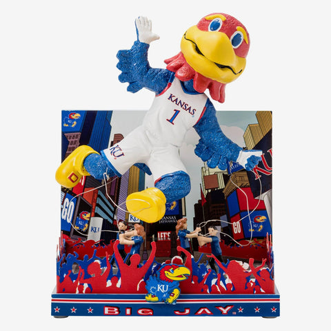 Big Jay Kansas Jayhawks Thanksgiving Mascot NCAA College Bobblehead