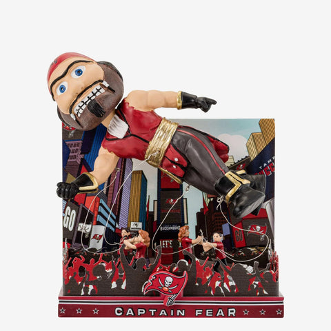Captain Fear Tampa Bay Buccaneers Thanksgiving Mascot NFL Football Bobblehead