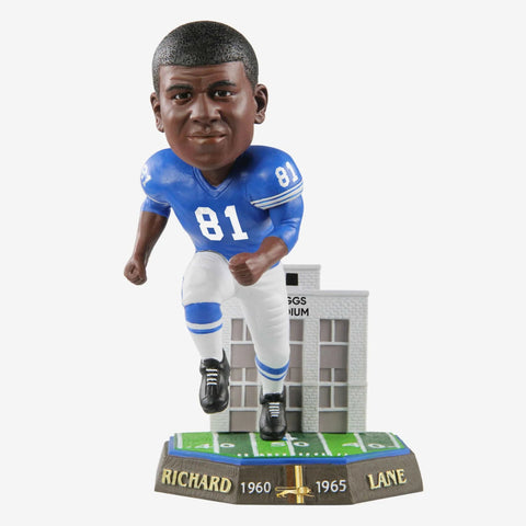 Richard Lane Detroit Lions Retired Pro Gate Series NFL Football Bobblehead
