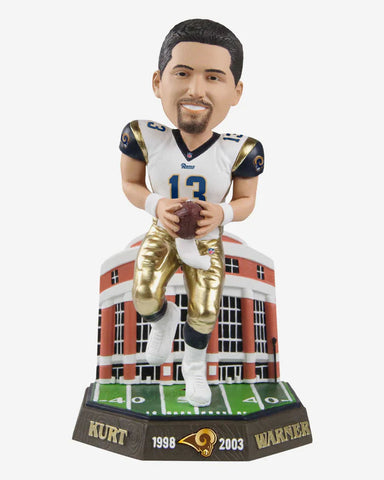 Kurt Warner St. Louis Rams Reitred Pro Gate Series NFL Bobblehead