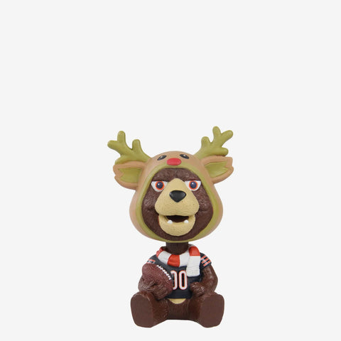 Staley Da Bear Chicago Bears Christmas Mascot Bobble Bro Mini Bobblehead