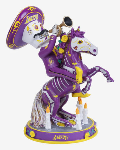 Los Angeles Lakers Calavera NFL Football Bobblehead