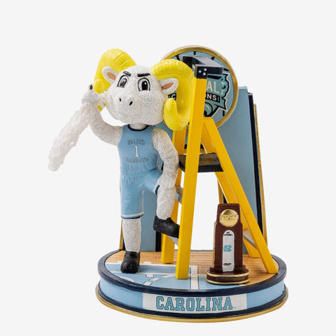 Rameses North Carolina Tar Heels 2017 Men's Basketball Champions Net Bobblehead